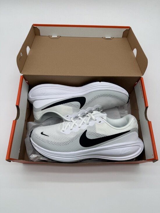 Nike Other - New Nike Revolution 8 Shoes Mens Size 10.5 White Platinum Running HJ9198 101